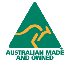 australian made owned logo