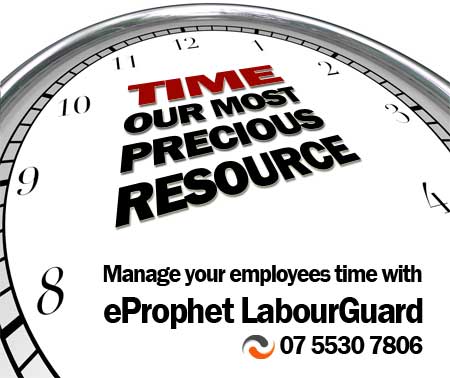 Franchise Software - time our most precious resource - control overtime penalties with labourGuard timeclosk system
